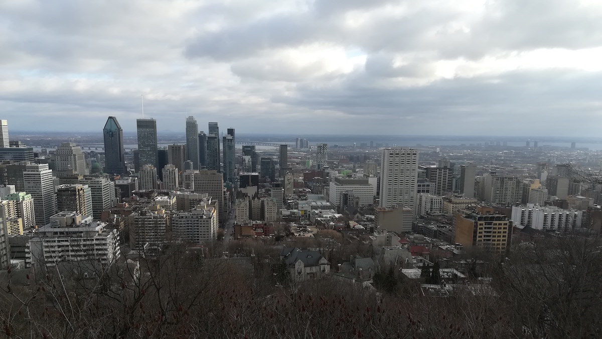 Montréal depuis le Mont Royal